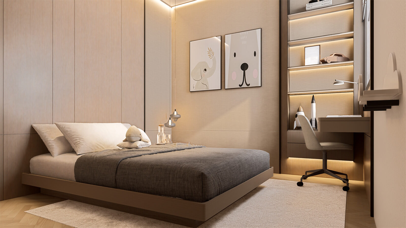 nội thất căn hộ taseco trung văn tố hữu