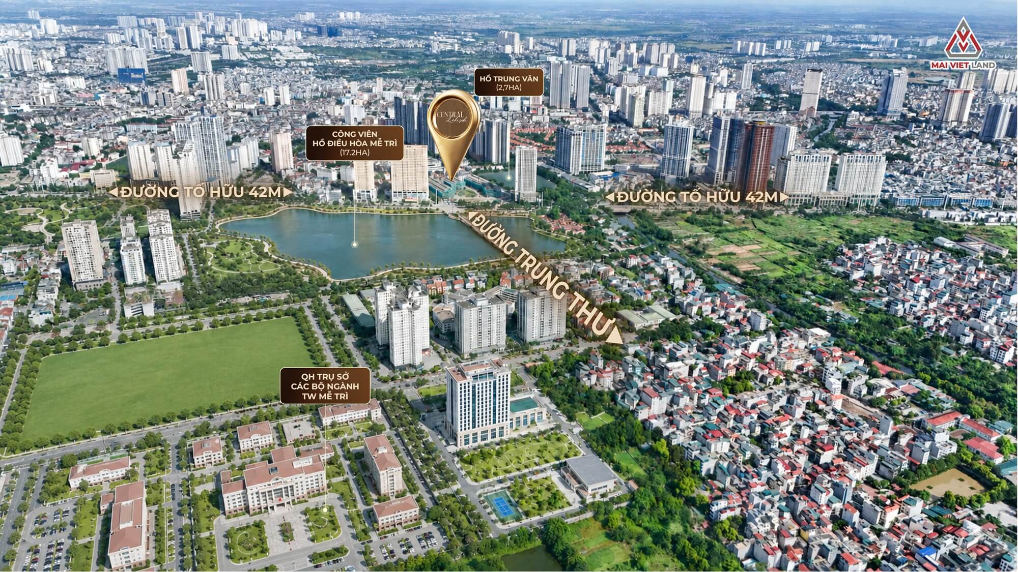 tiến độ dự án central lakeside trung văn