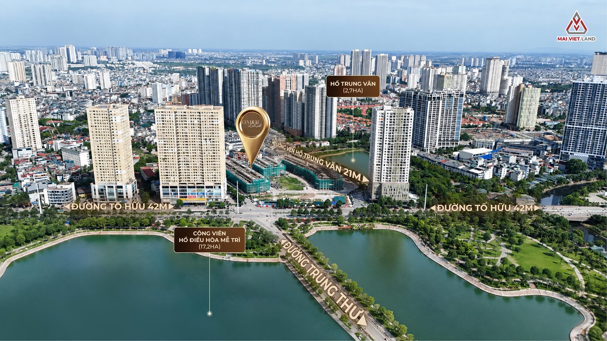 tiến độ dự án central lakeside trung văn