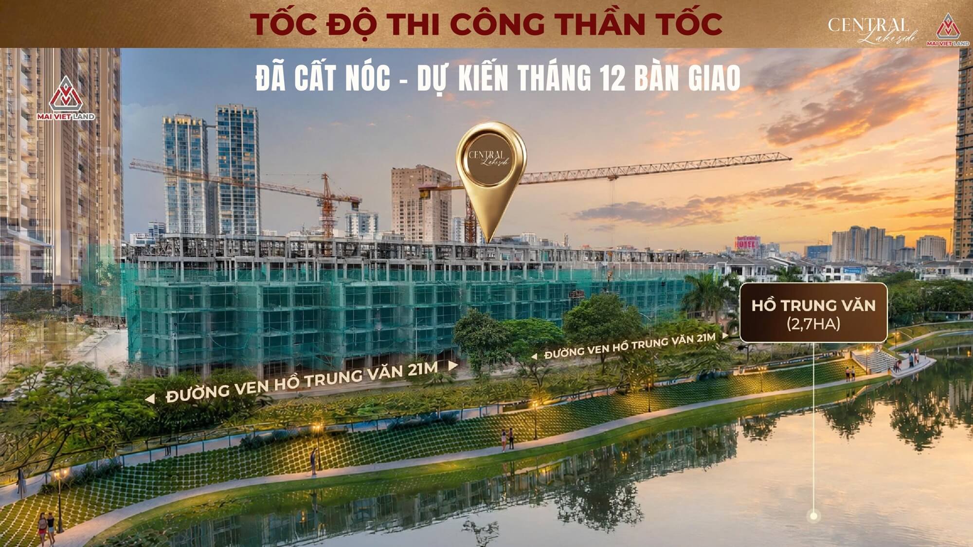 tiến độ dự án taseco trung văn tố hữu