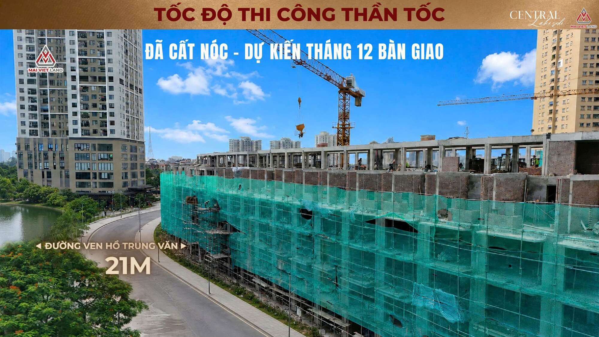 tiến độ dự án taseco trung văn tố hữu