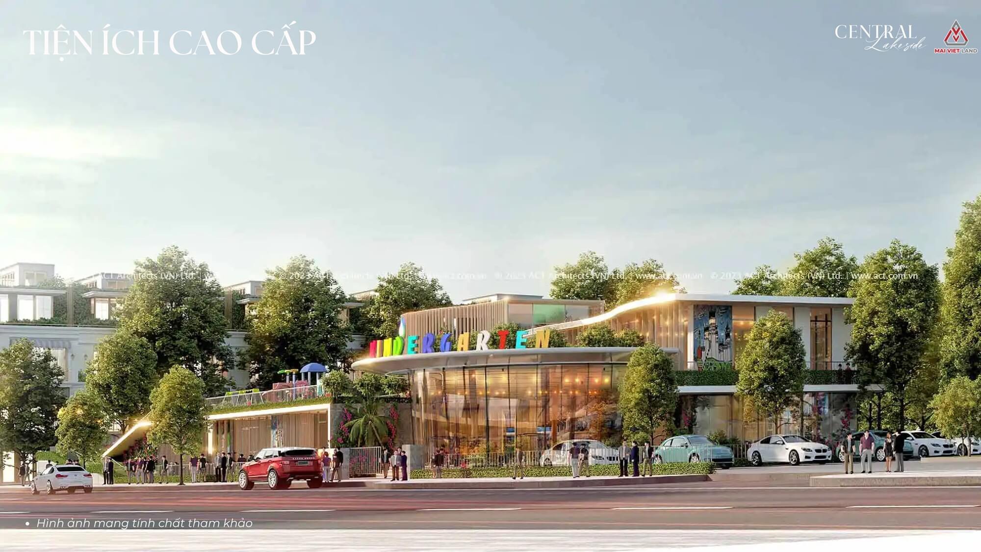 tiện ích dự án central lakeside taseco trung văn