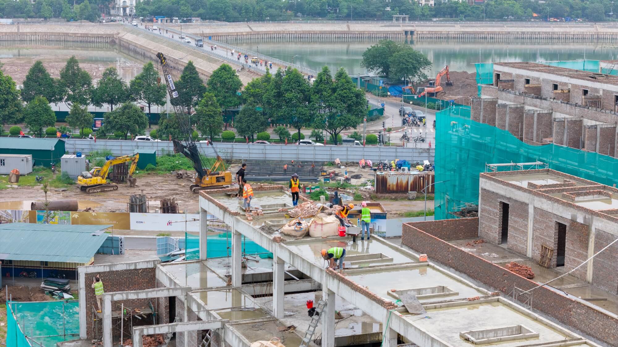 Tiến độ xây dựng dự án Taseco Trung Văn tháng 7/2026