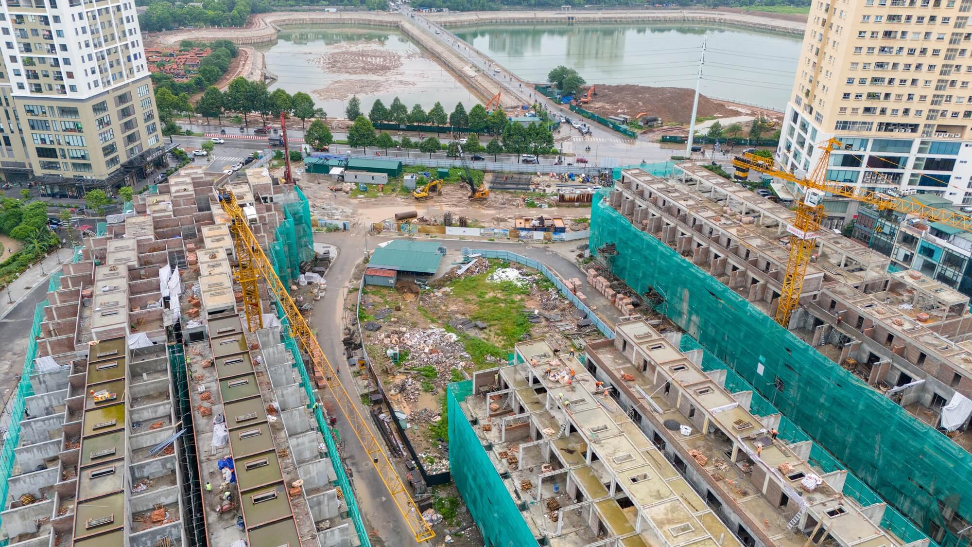 Tiến độ xây dựng dự án Taseco Trung Văn tháng 7/2026