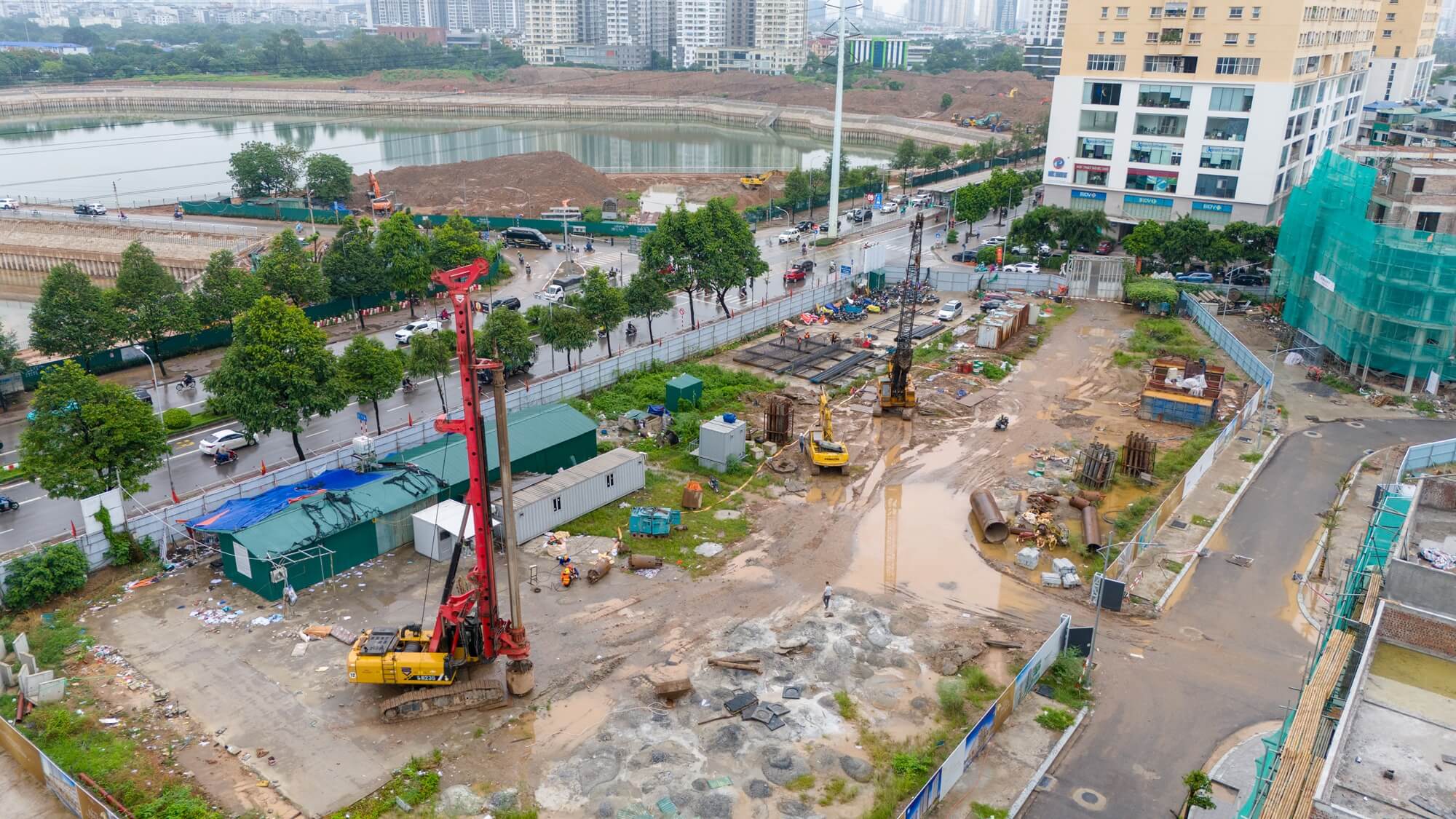 Tiến độ xây dựng dự án Taseco Trung Văn tháng 7/2026