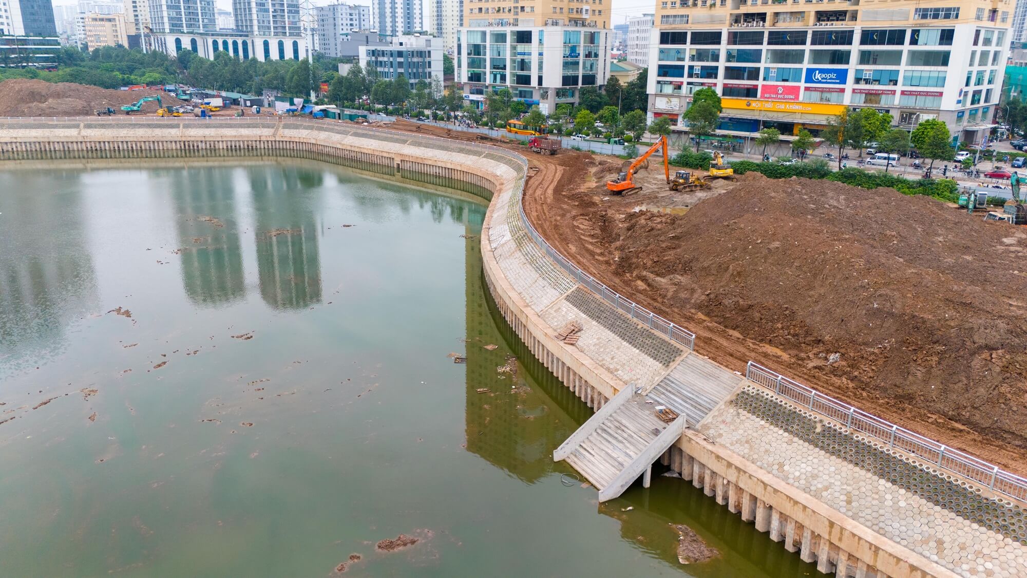 Tiến độ xây dựng dự án Taseco Trung Văn tháng 7/2026