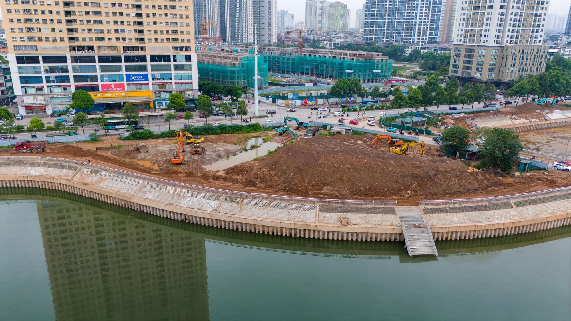 Tiến độ xây dựng dự án Taseco Trung Văn tháng 7/2026